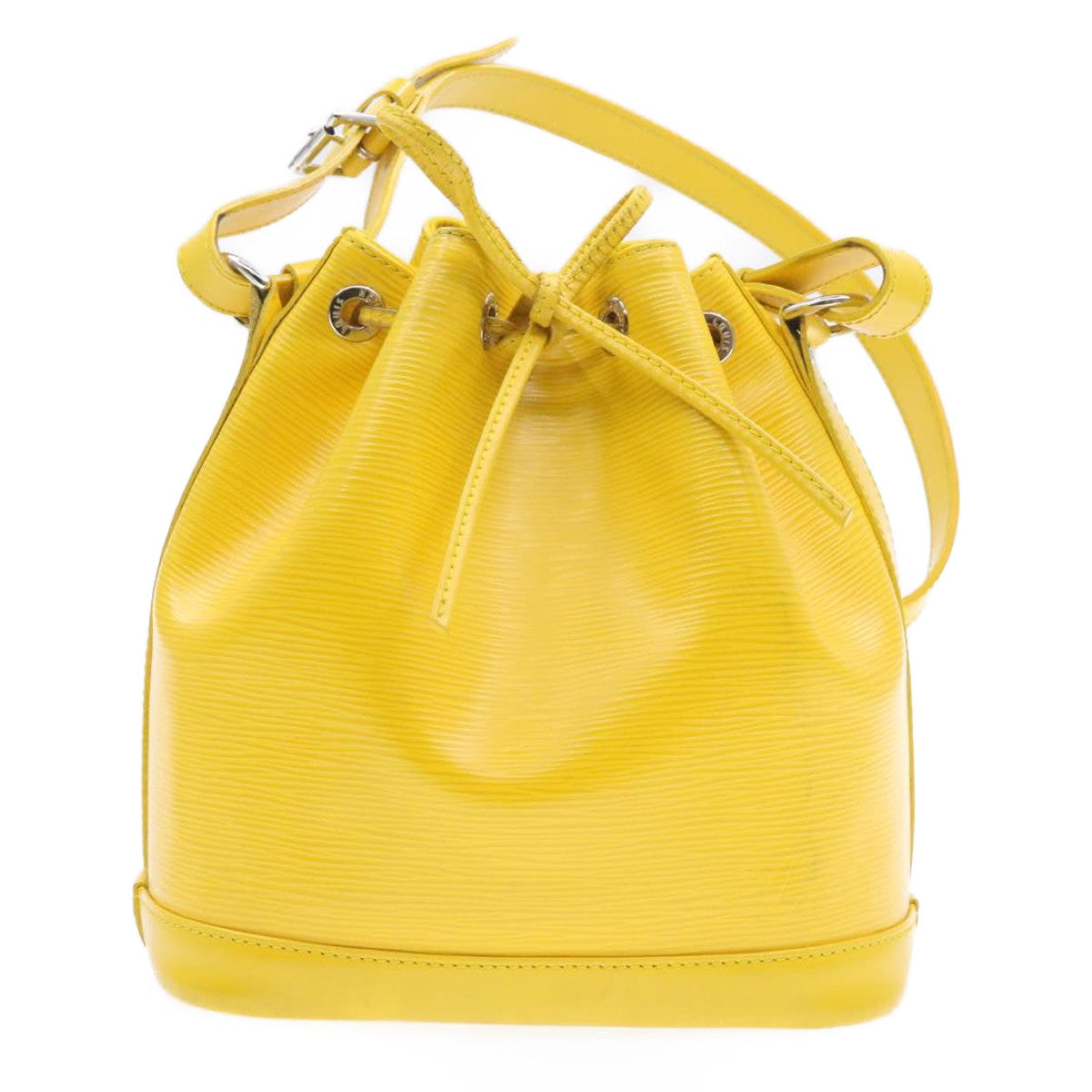 LOUIS VUITTON Epi Noe BB Shoulder Bag Yellow LV Auth 18421A
