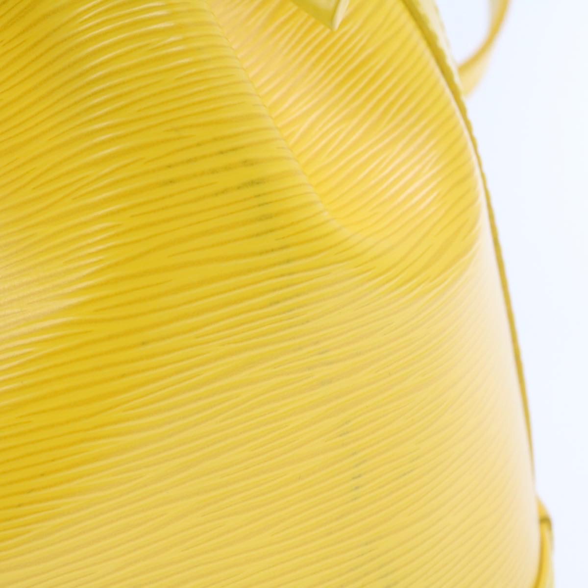 LOUIS VUITTON Epi Noe BB Shoulder Bag Yellow LV Auth 18421A