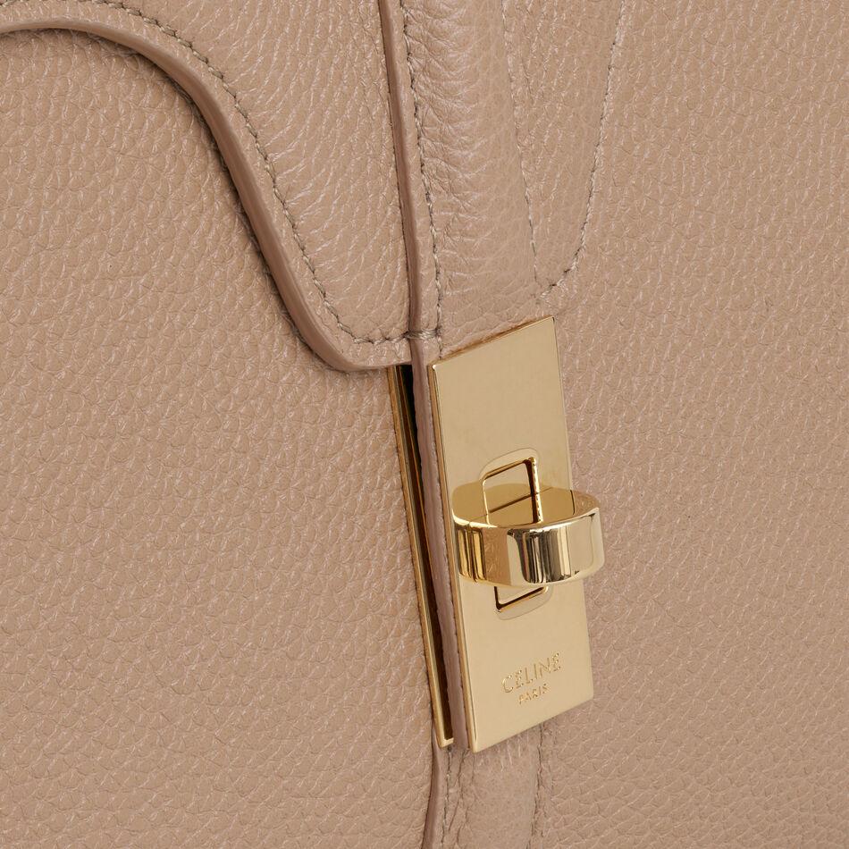 Celine Small Bag In Grained Calfskin Beige