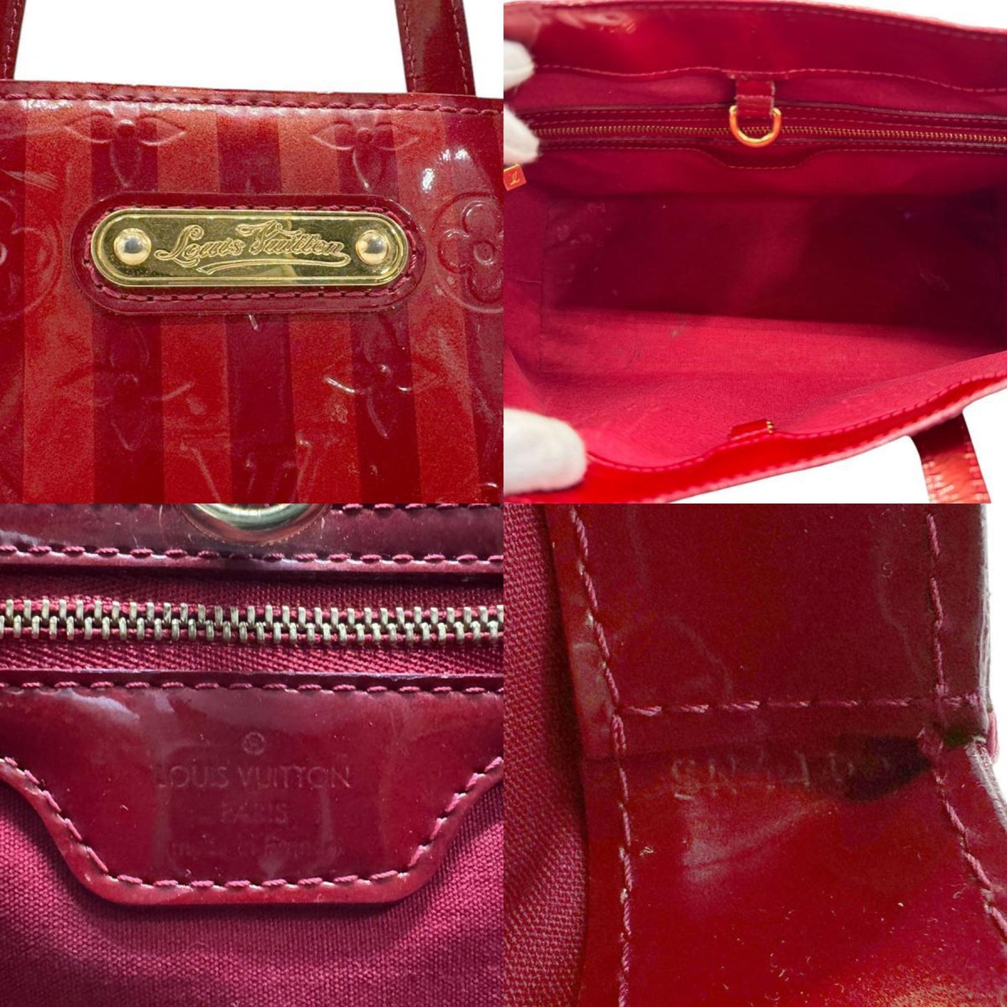 Louis Vuitton Patent Leather Handbag