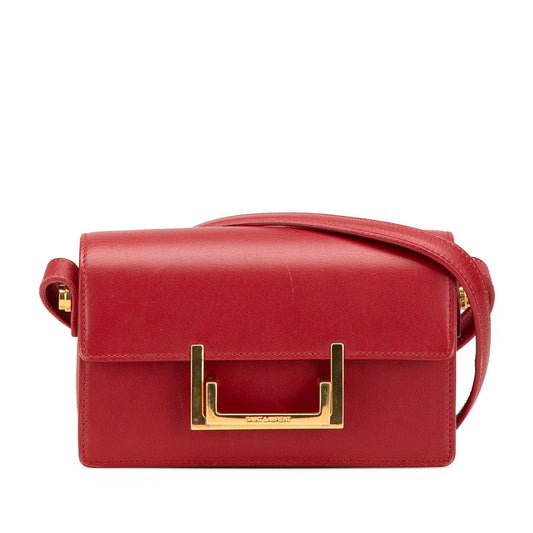 Saint Laurent Classic Loulou Leather Mini Shoulder Bag
