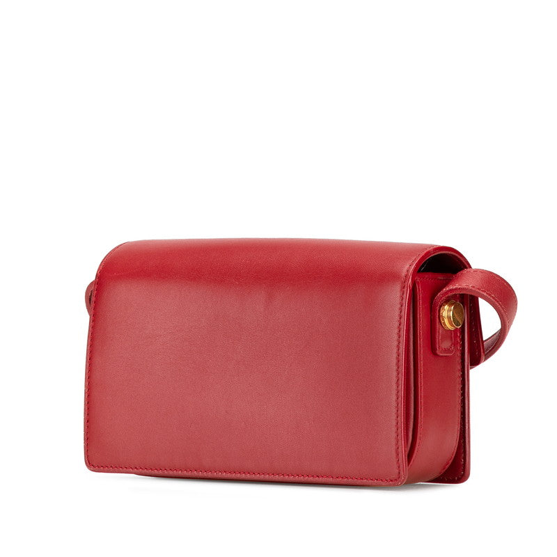 Saint Laurent Classic Loulou Leather Mini Shoulder Bag