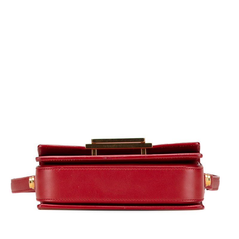 Saint Laurent Classic Loulou Leather Mini Shoulder Bag