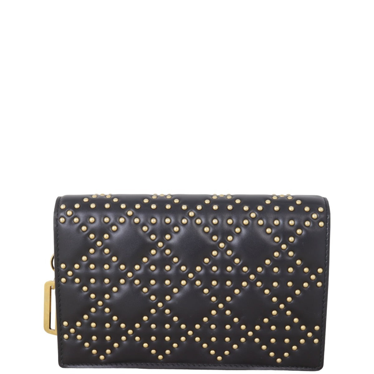 Dior Lady Dior Studded Wallet on Chain
