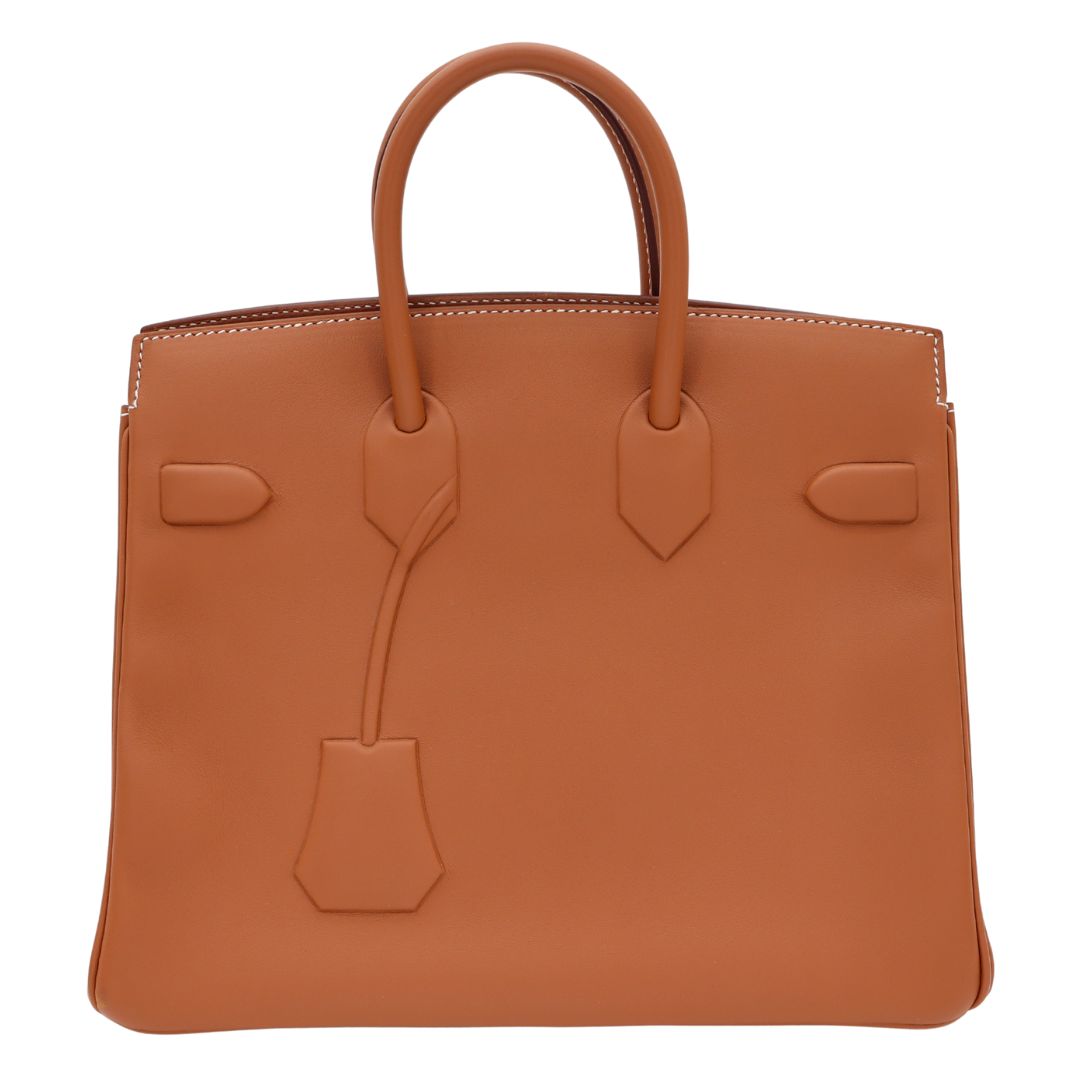 Hermes25cm Birkin Shadow Gold Swift Leather