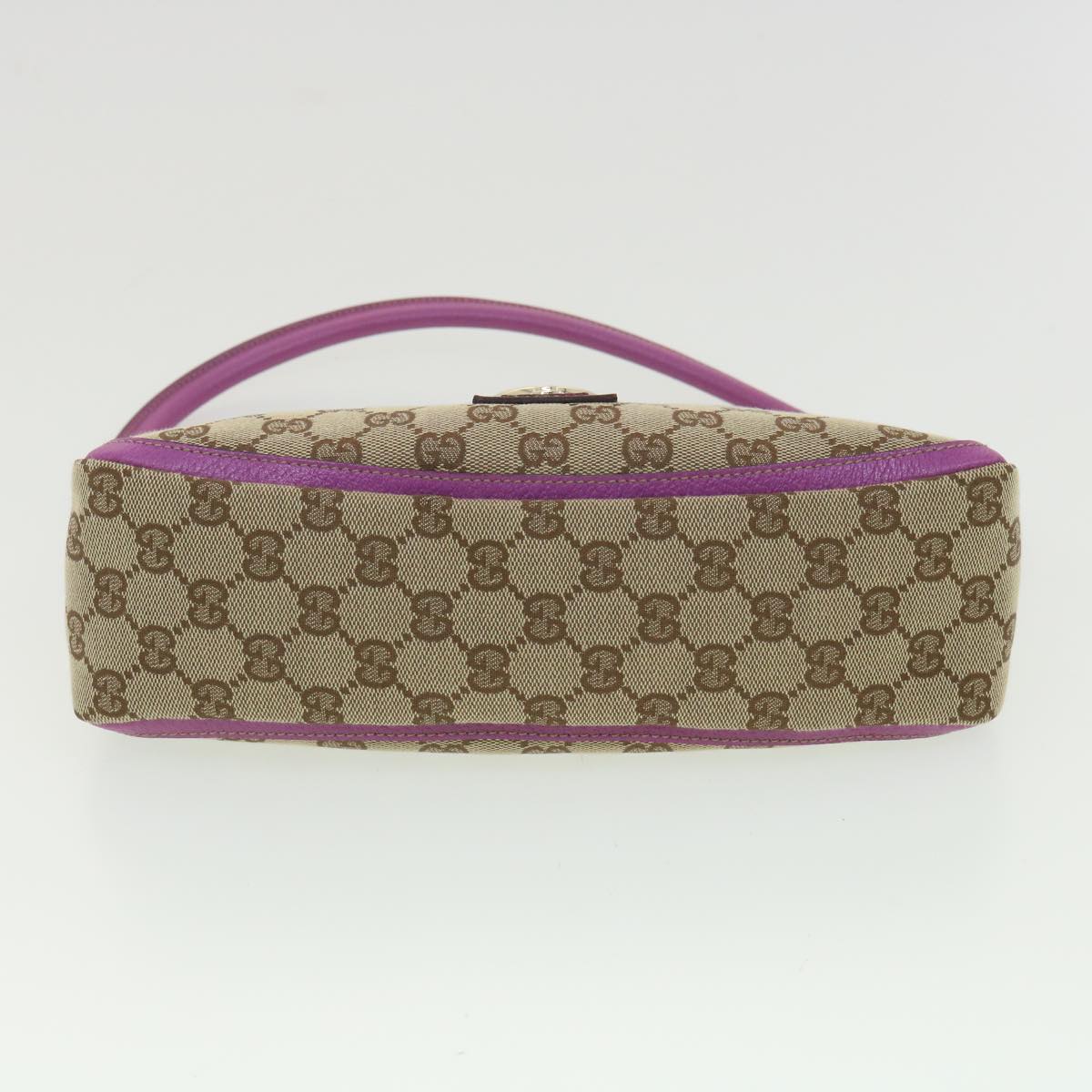 Gucci Lou Canvas Top Handle Handbag