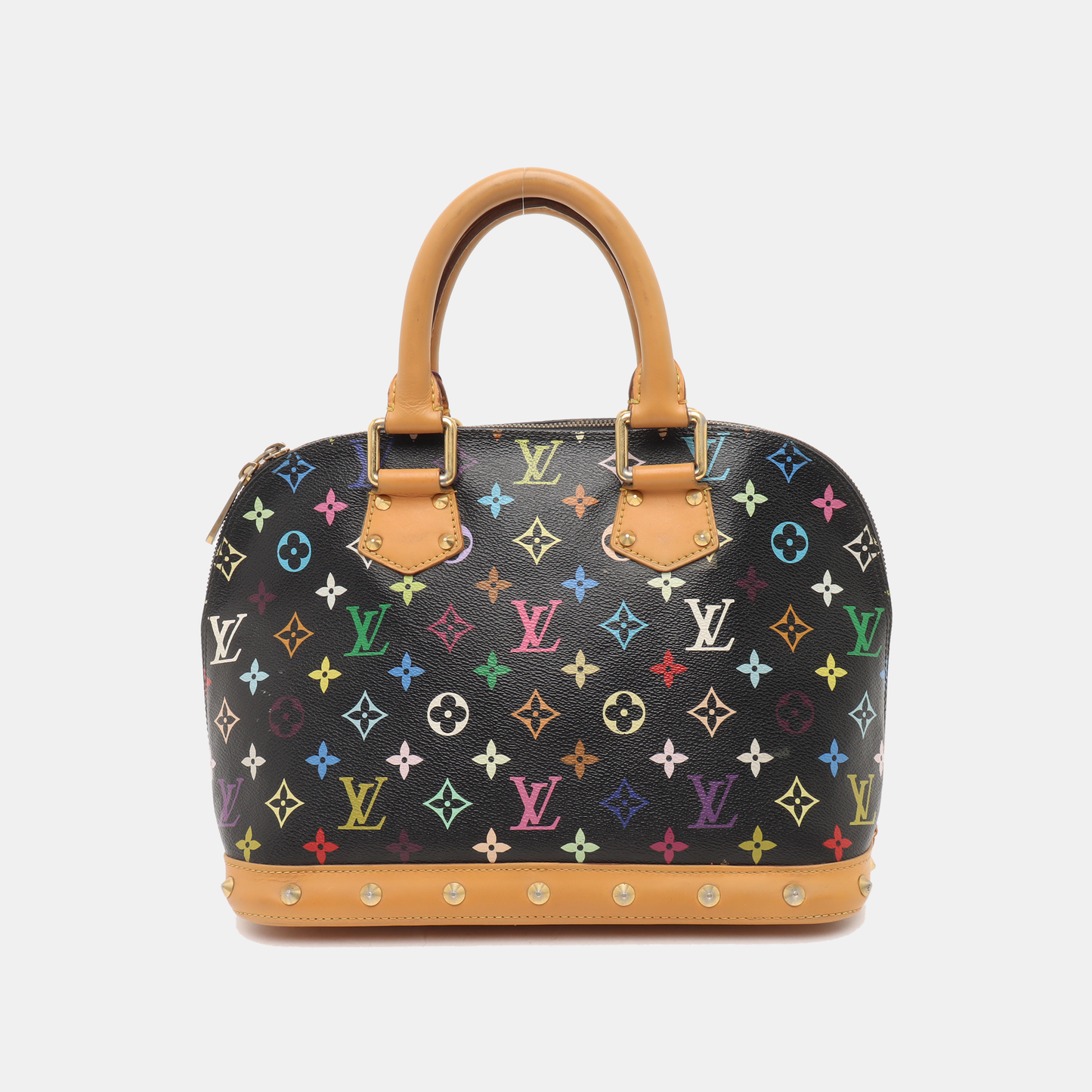 Louis Vuitton x Takashi Murakami Alma Small Black Multicolor