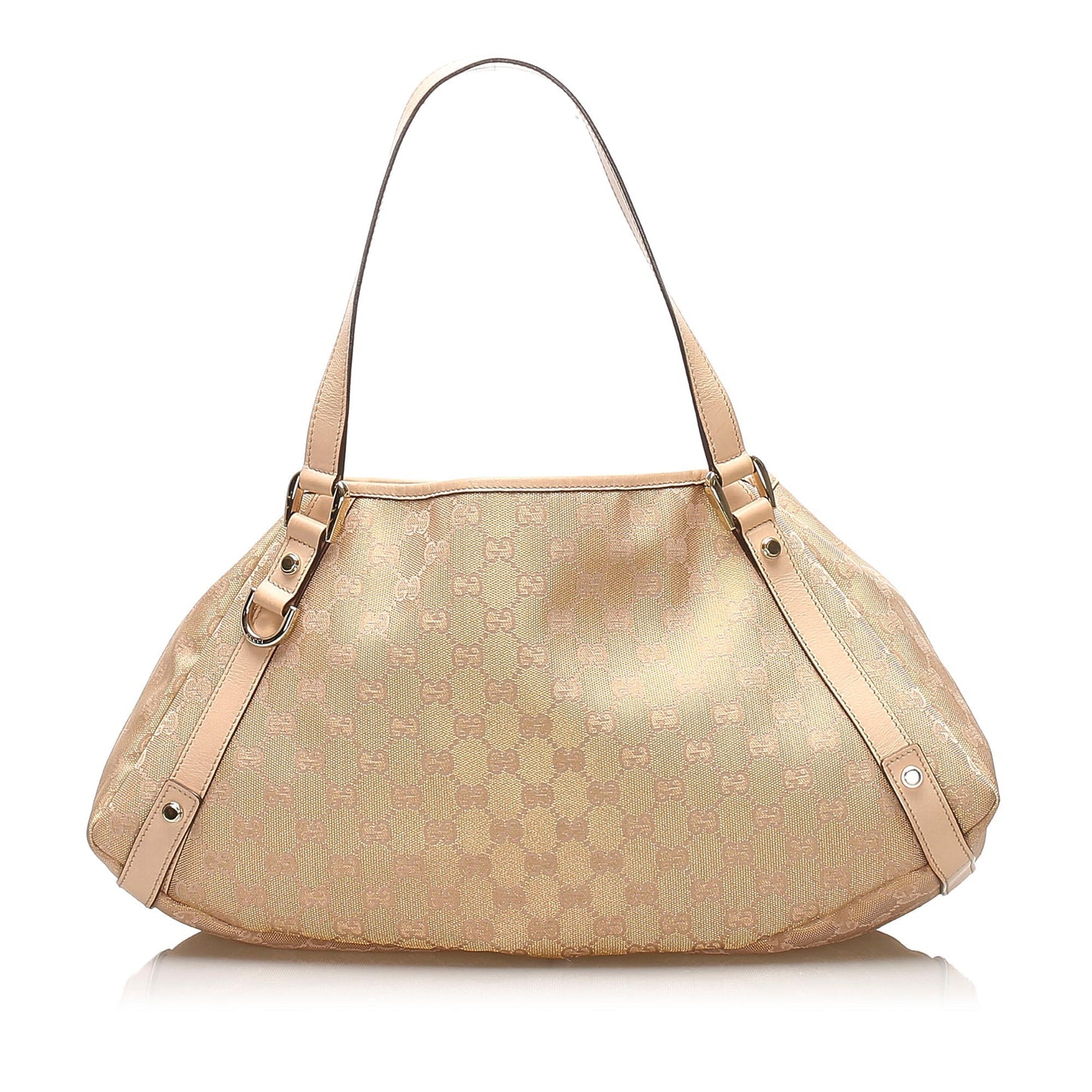 Gucci Leather Canvas Tote