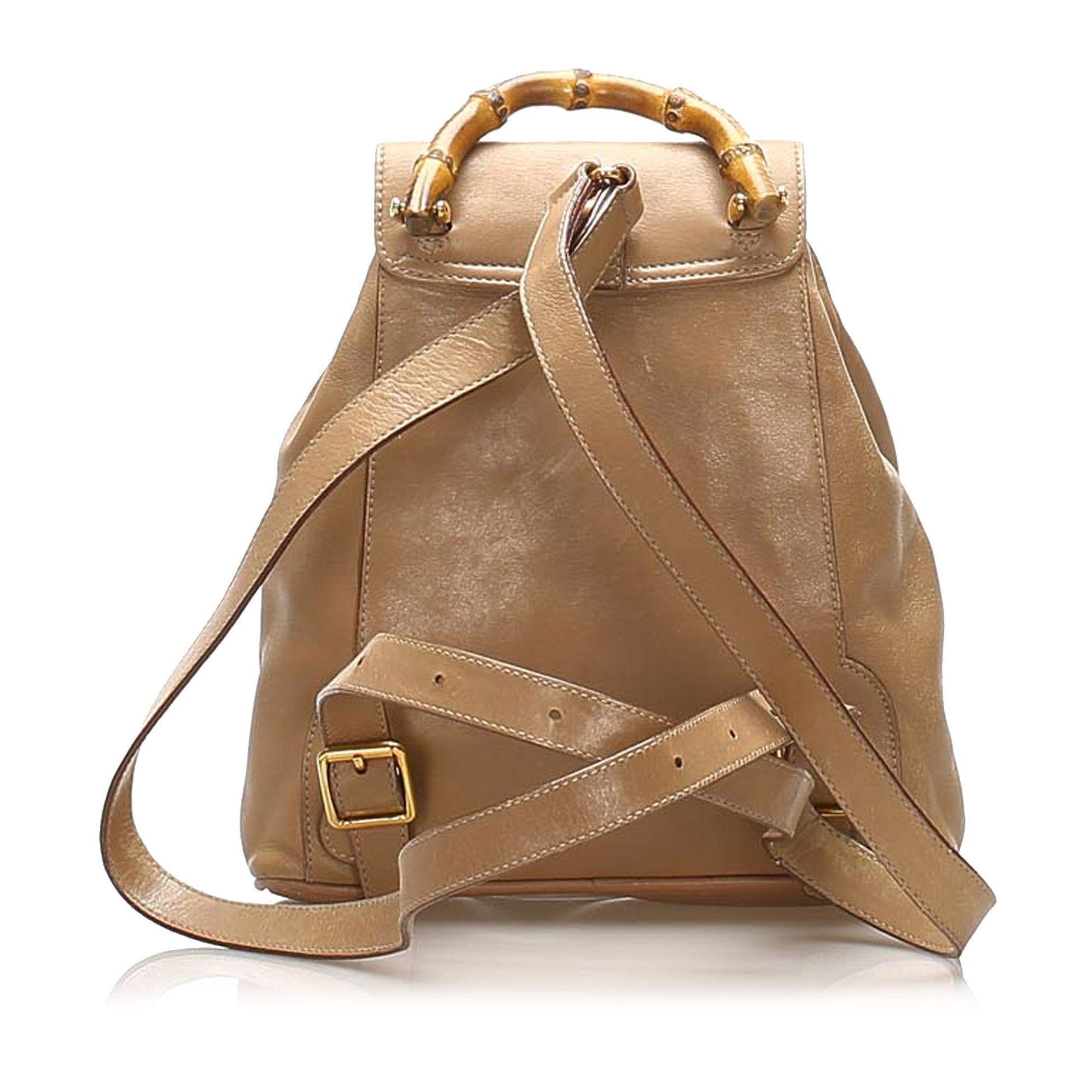 Gucci Twist Leather Top Handle Shoulder Bag