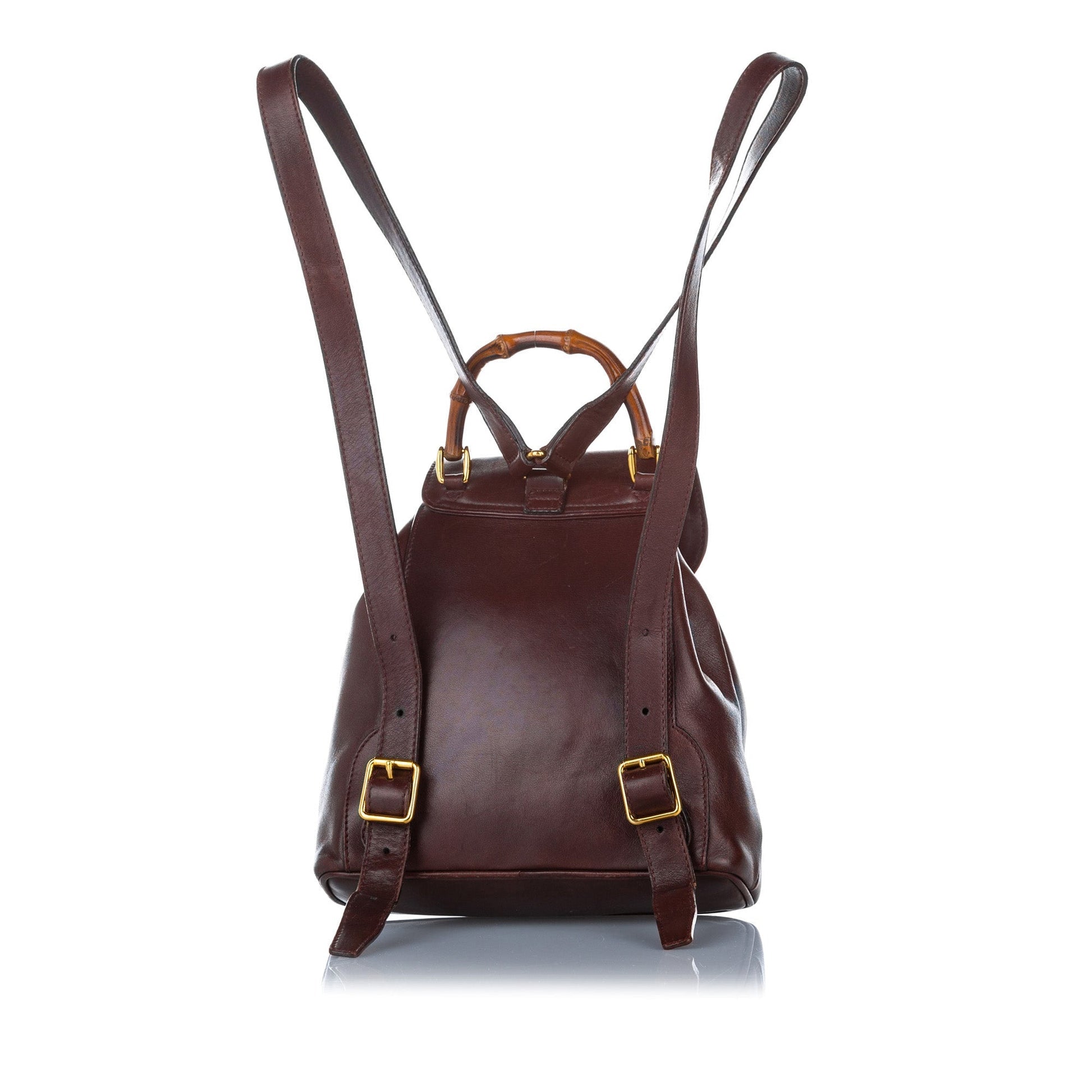 Gucci Twist Leather Top Handle Shoulder Bag