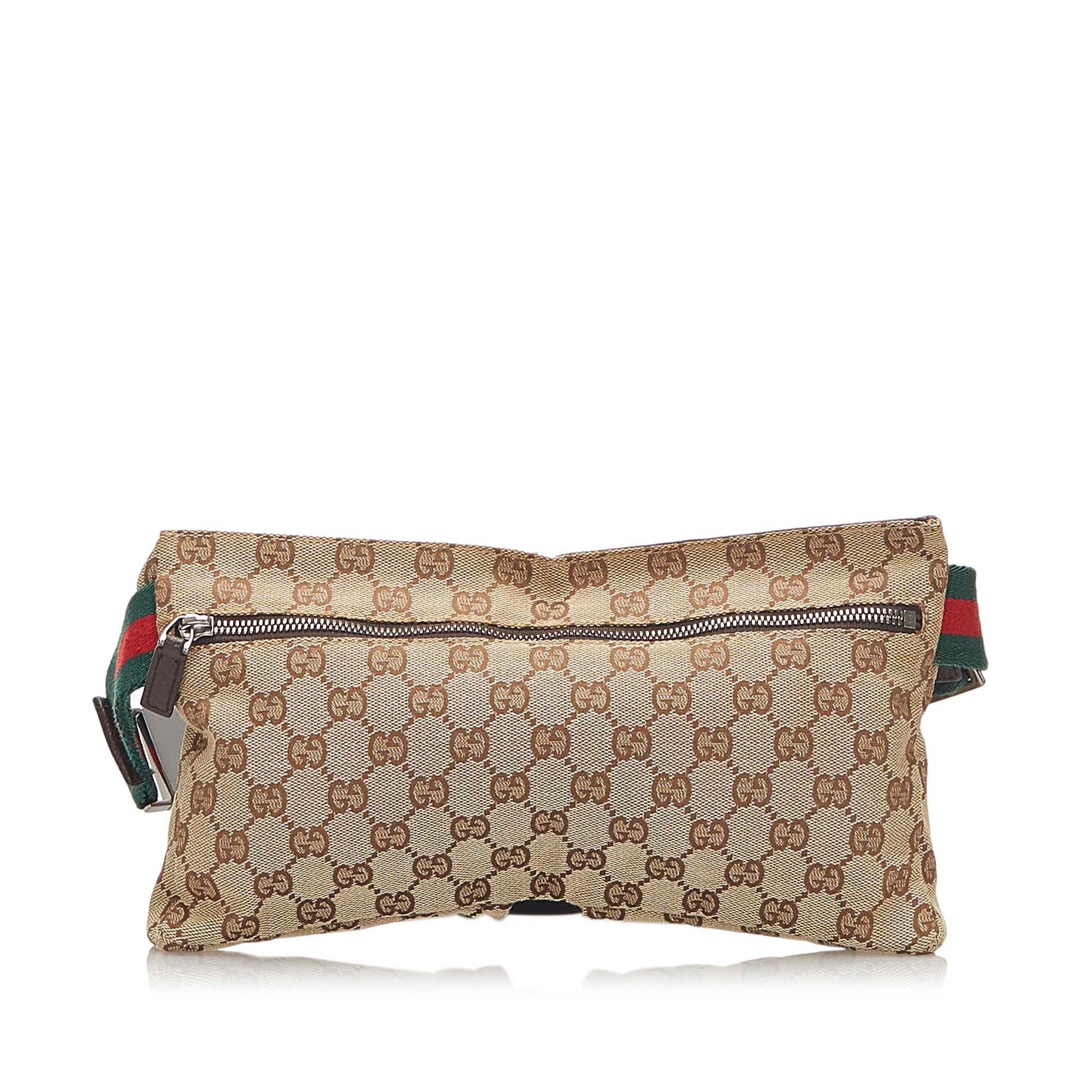 Gucci Canvas Shoulder Bag