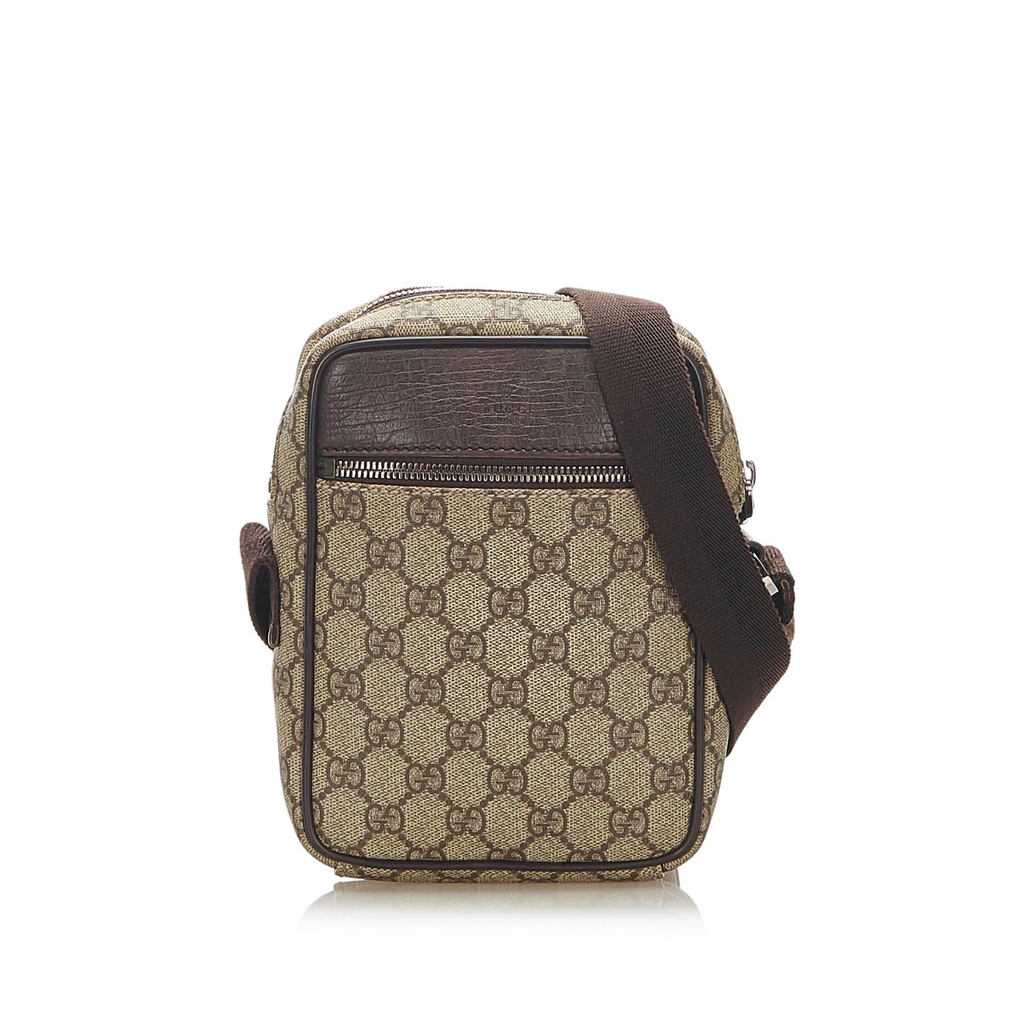 Gucci Leather Canvas Crossbody