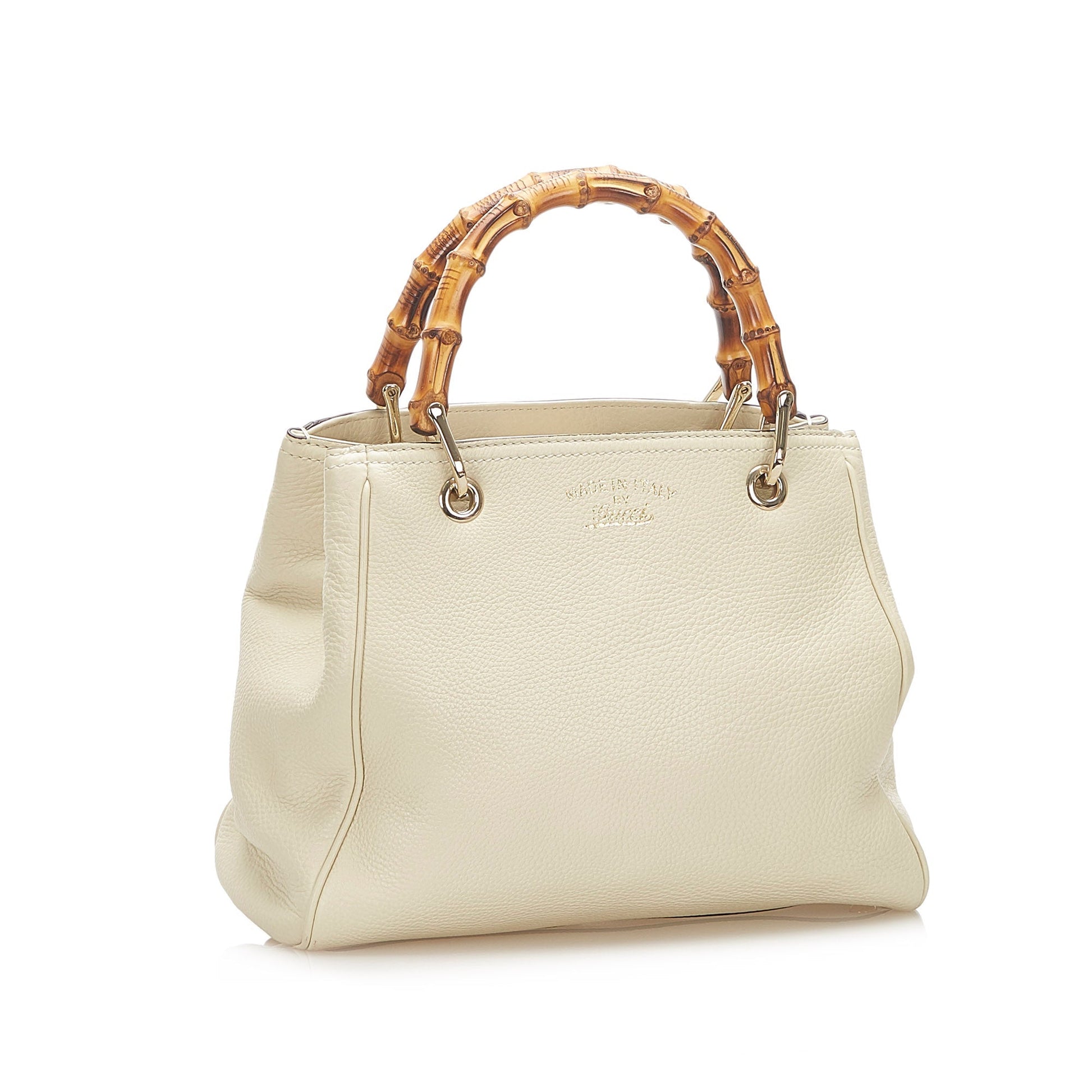 Gucci Leather Top Handle Tote