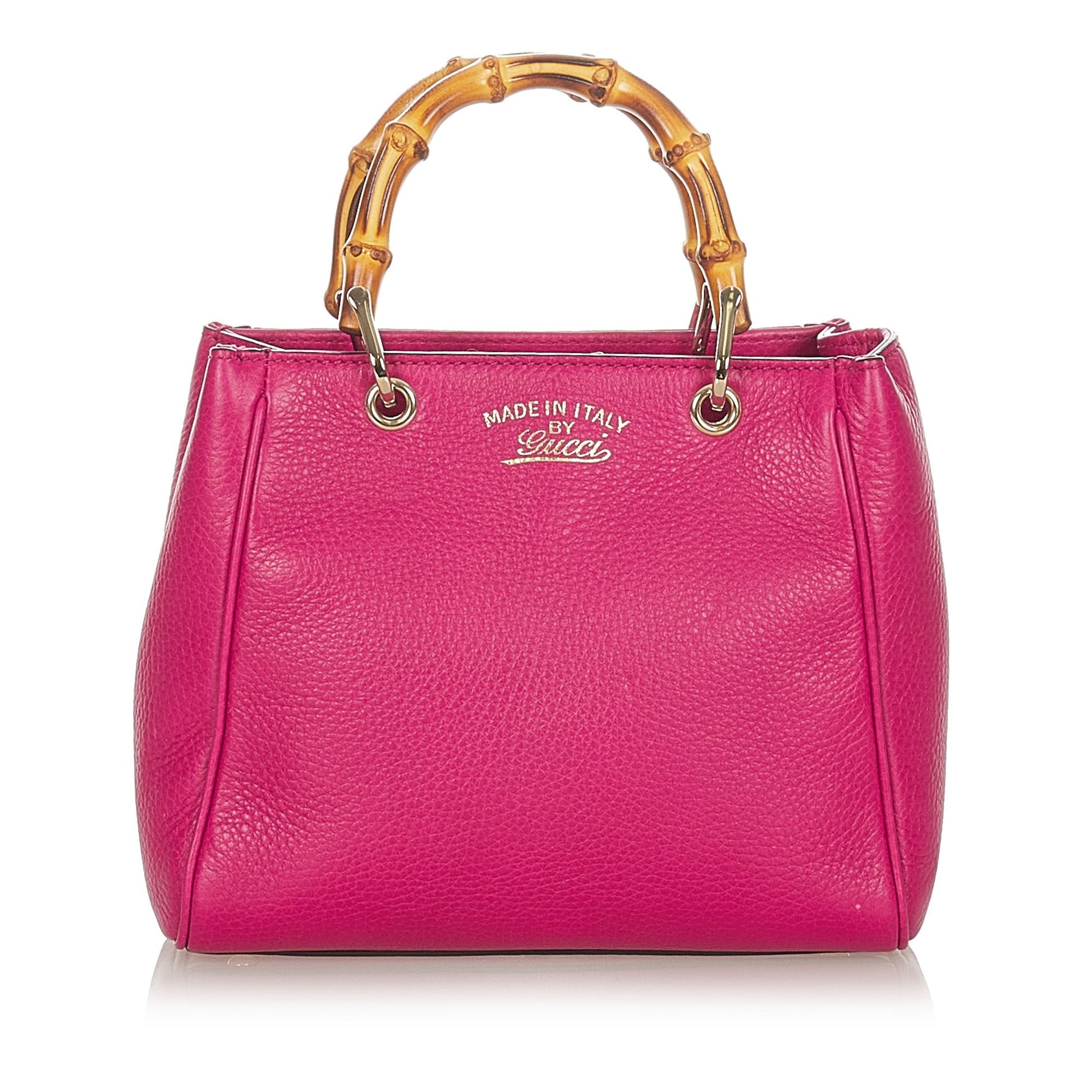 Gucci Leather Top Handle Tote