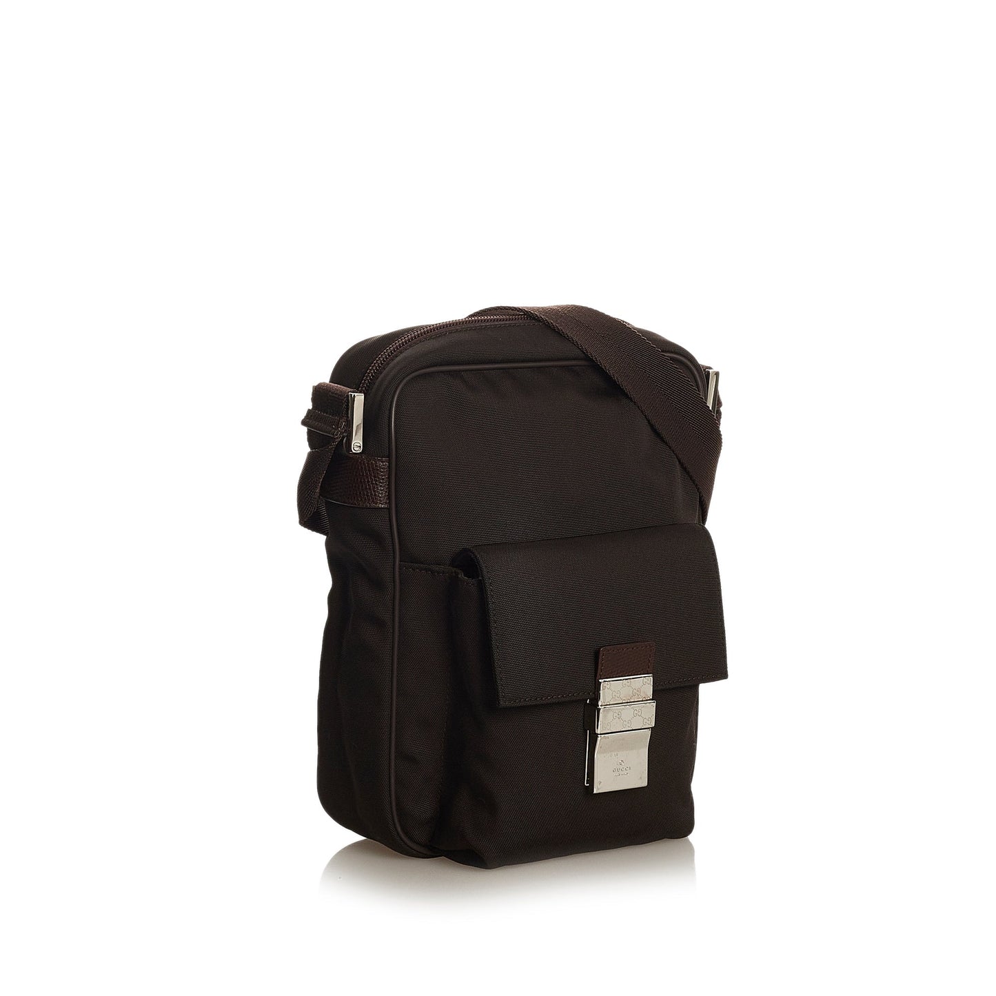Gucci Brown Canvas Crossbody Style 3
