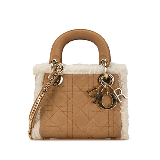 Dior Lady Dior Quilted Leather Shoulder Bag