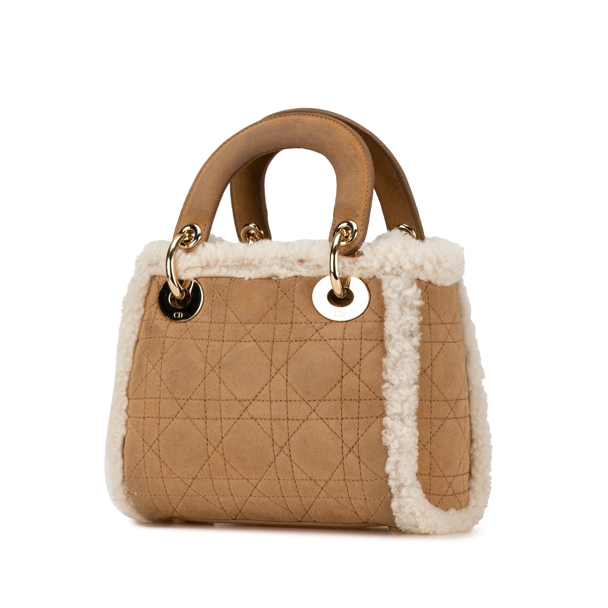 Dior Lady Dior Quilted Leather Shoulder Bag