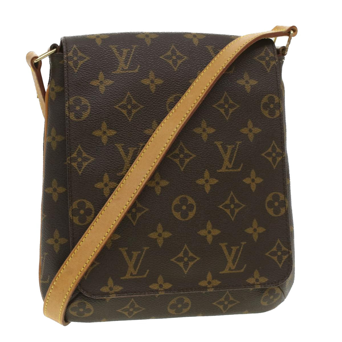 Louis Vuitton Brown Canvas Mtte Salsa shoulder bag