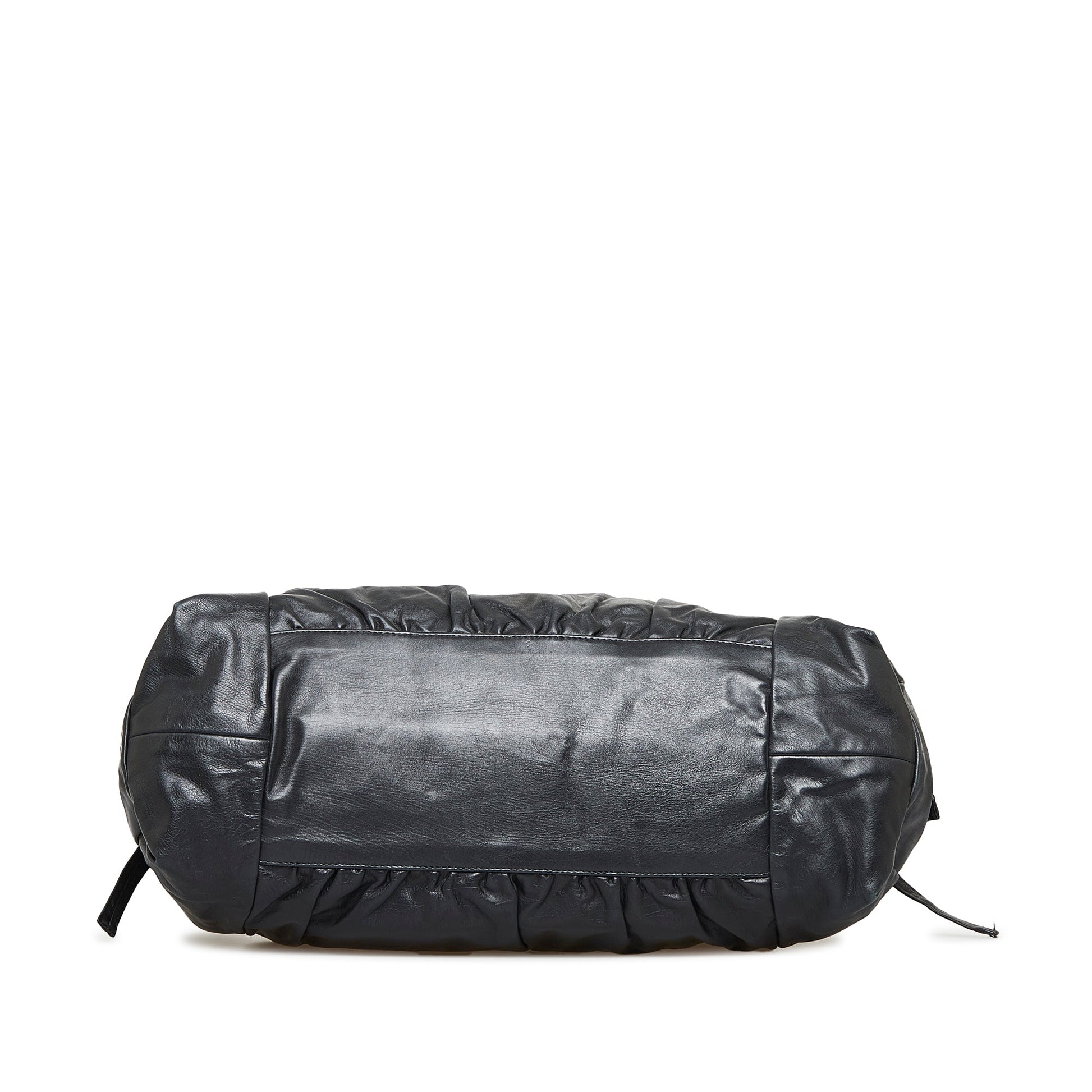 Gucci Black Leather Tote Style 15