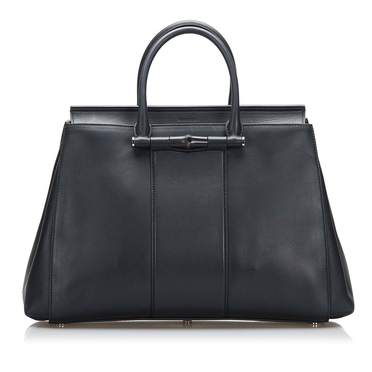 Gucci Leather Top Handle Handbag