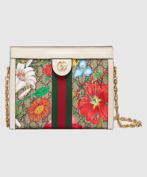 Gucci Monogram Chain Leather Crossbody