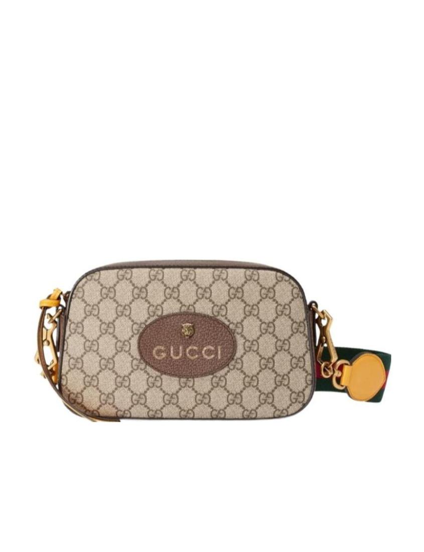 Gucci Leather Canvas Crossbody Style 18