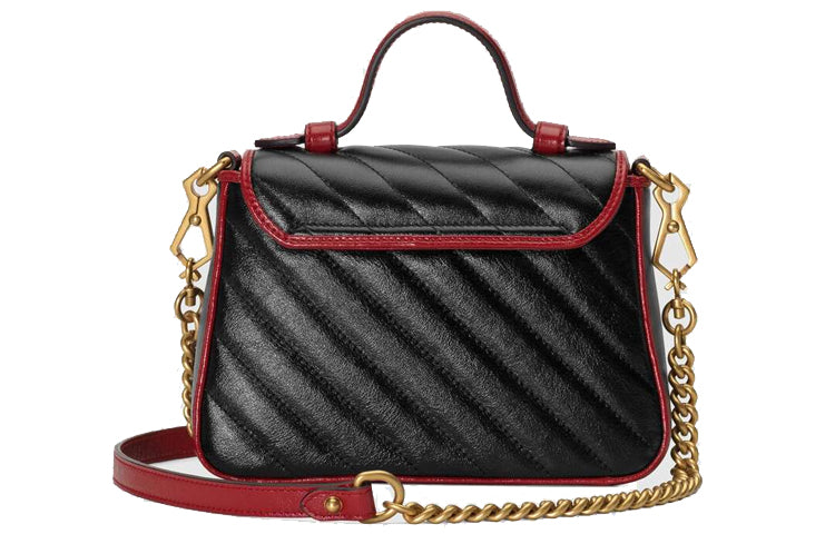 Gucci Chain Leather Shoulder Bag