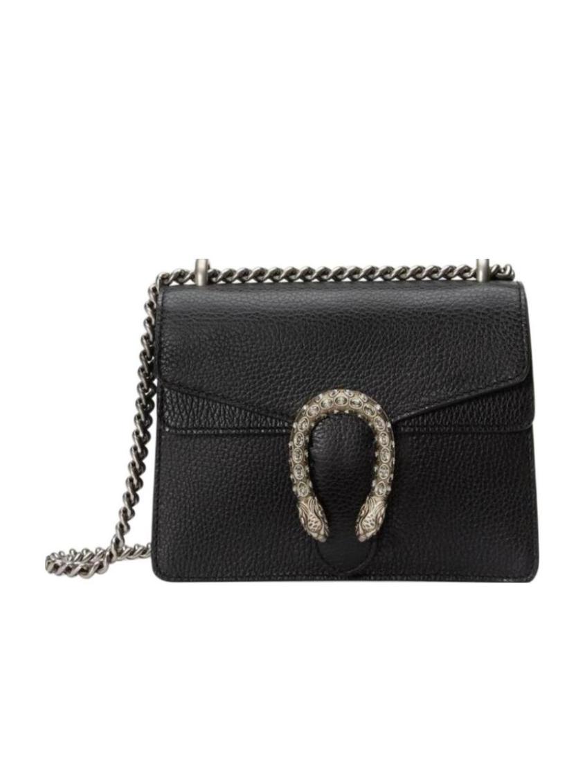 Gucci Leather Chain Shoulder Bag Style 16