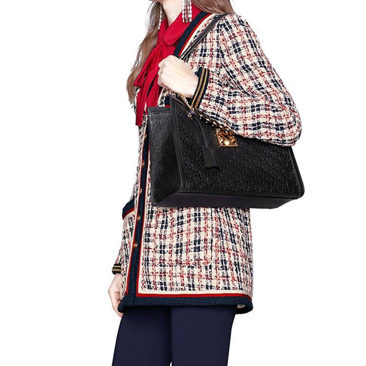 Gucci Chain Leather Tote