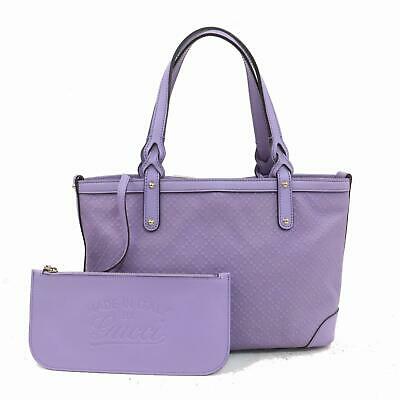 Gucci Purple PVC Tote Style 1