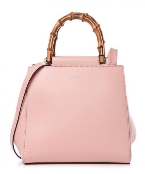 Gucci Monogram Leather Top Handle Crossbody