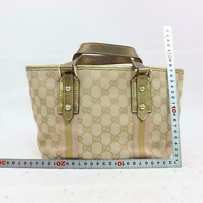 Gucci Brown Canvas Tote Style 4