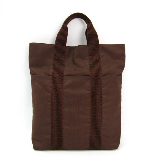Luxury Hermes Brown Herline Sac Cabas Tote ( )