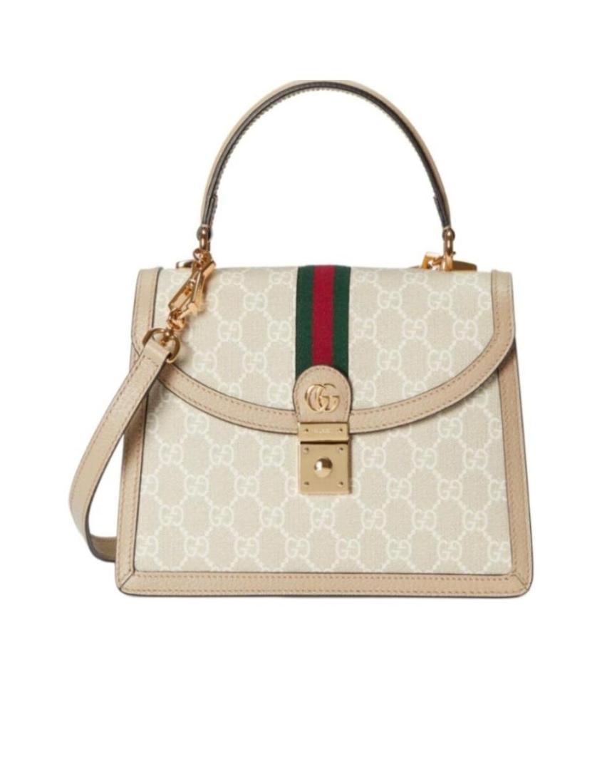 Gucci Leather Canvas Crossbody Style 21