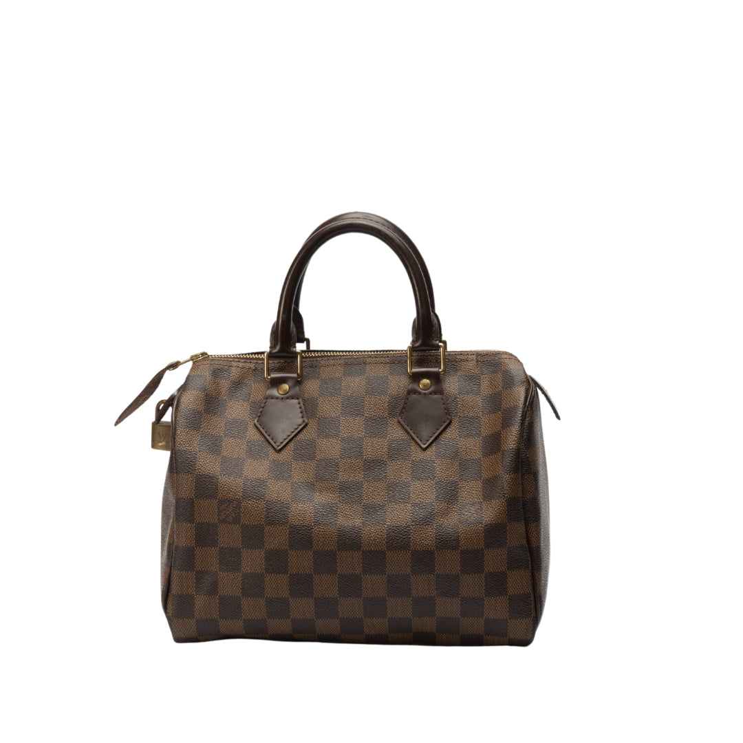 Louis Vuitton Damier Ebene Canvas 25 Bag