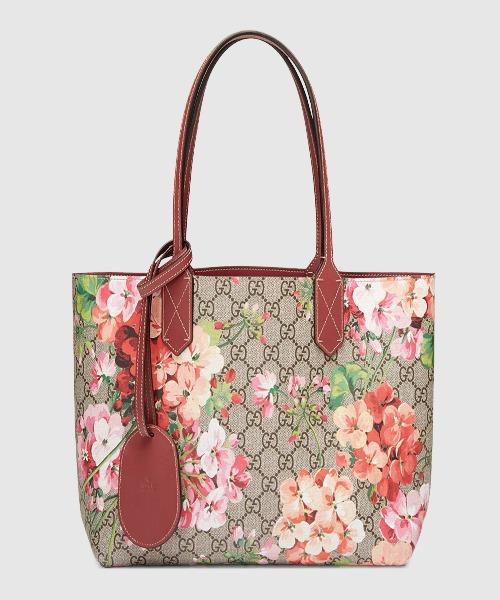 Gucci Monogram Leather Tote