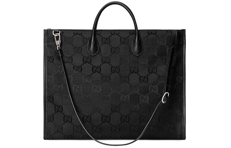 Gucci Nylon Leather Tote