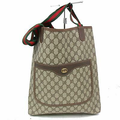 Gucci Brown PVC Tote Style 2