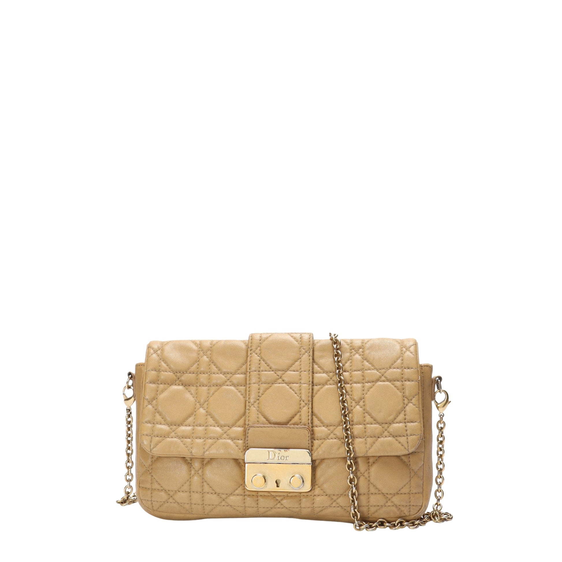 Dior Chain Leather Shoulder Bag