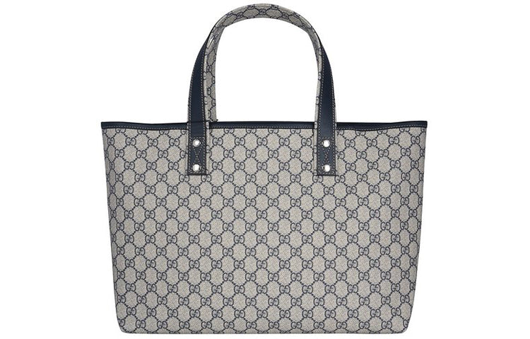 Gucci Leather Canvas Tote