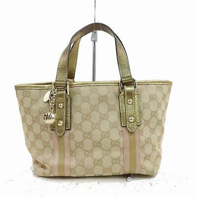 Gucci Brown Canvas Tote Style 4