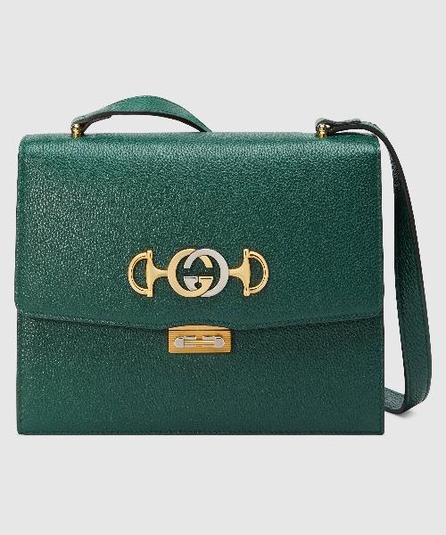 Gucci Monogram Chain Leather Crossbody