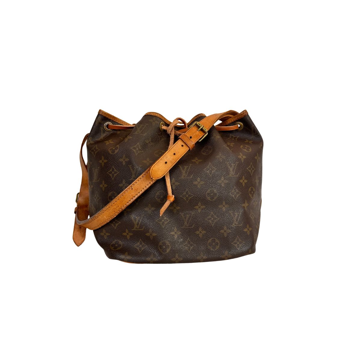 Louis Vuitton Petit Noe Monogram Canvas Handbag