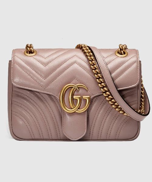 Gucci Monogram Chain Leather Crossbody