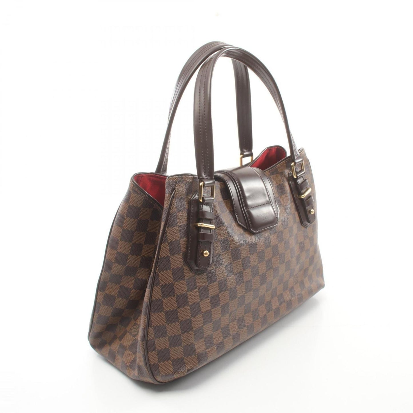 Louis Vuitton Coated Canvas Pvc Leather Handbag