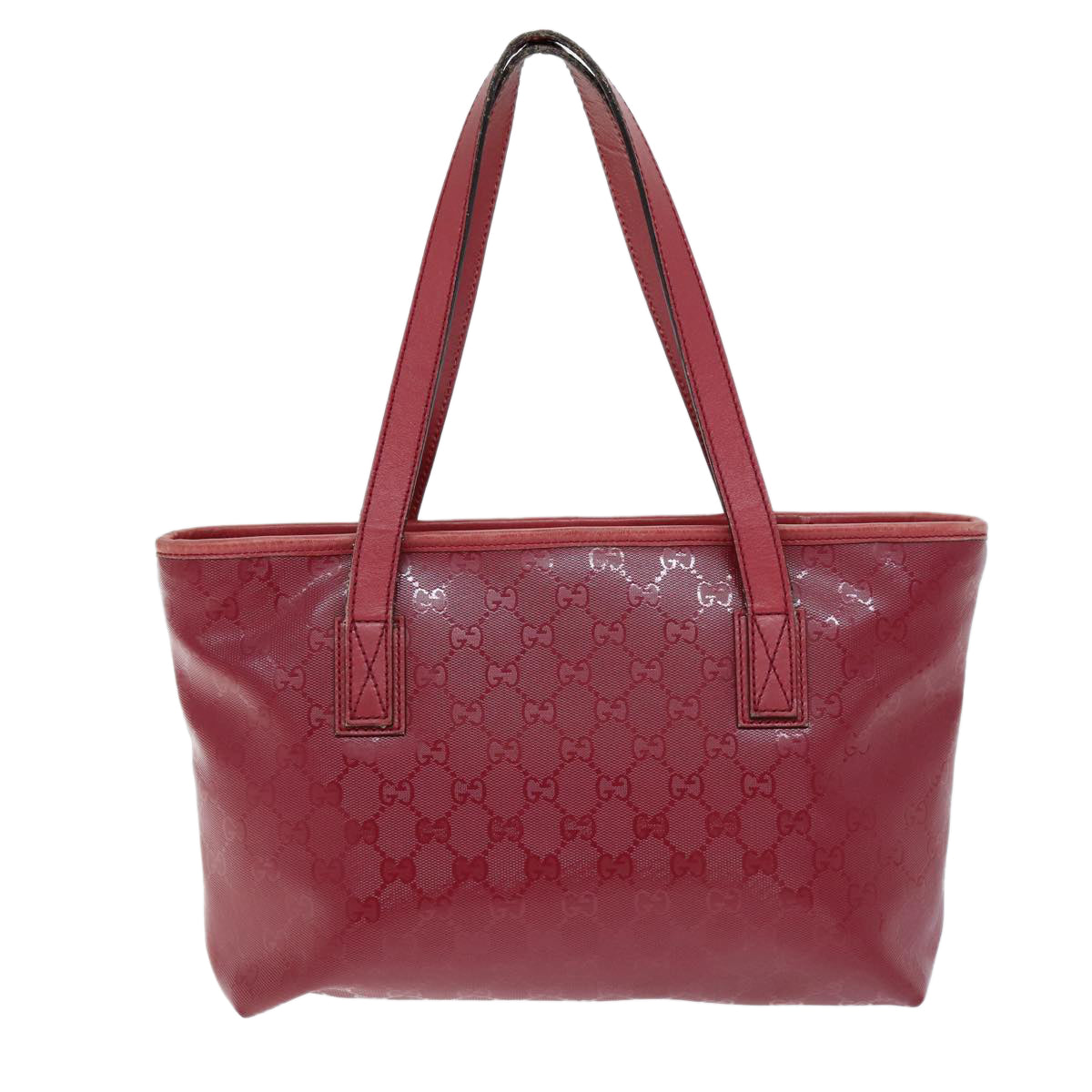 Gucci Leather Canvas Tote