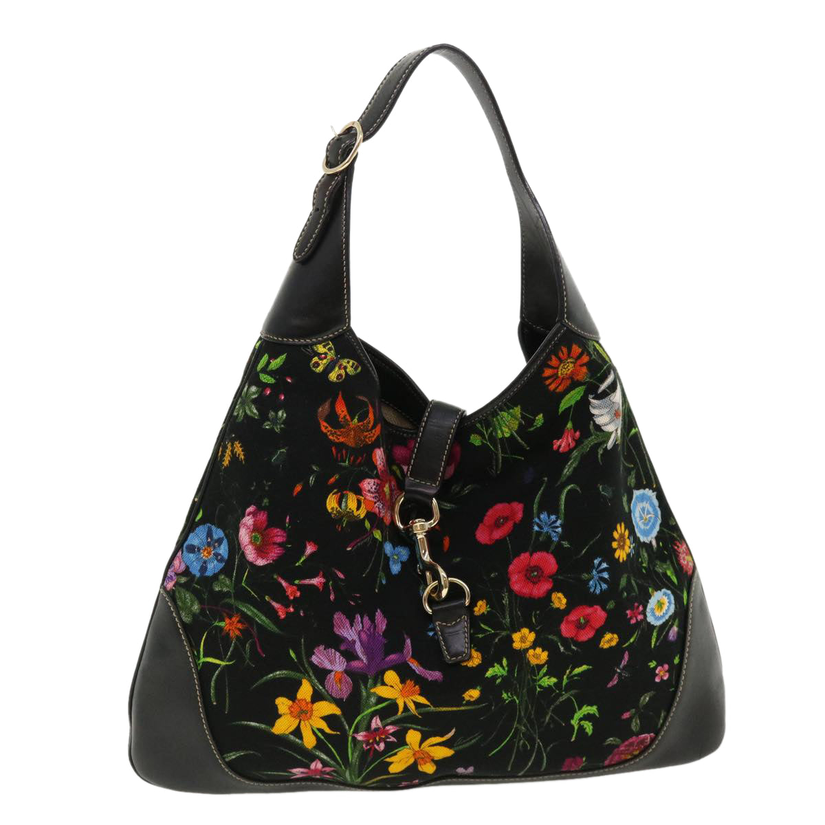 Gucci Canvas Shoulder Bag Style 58