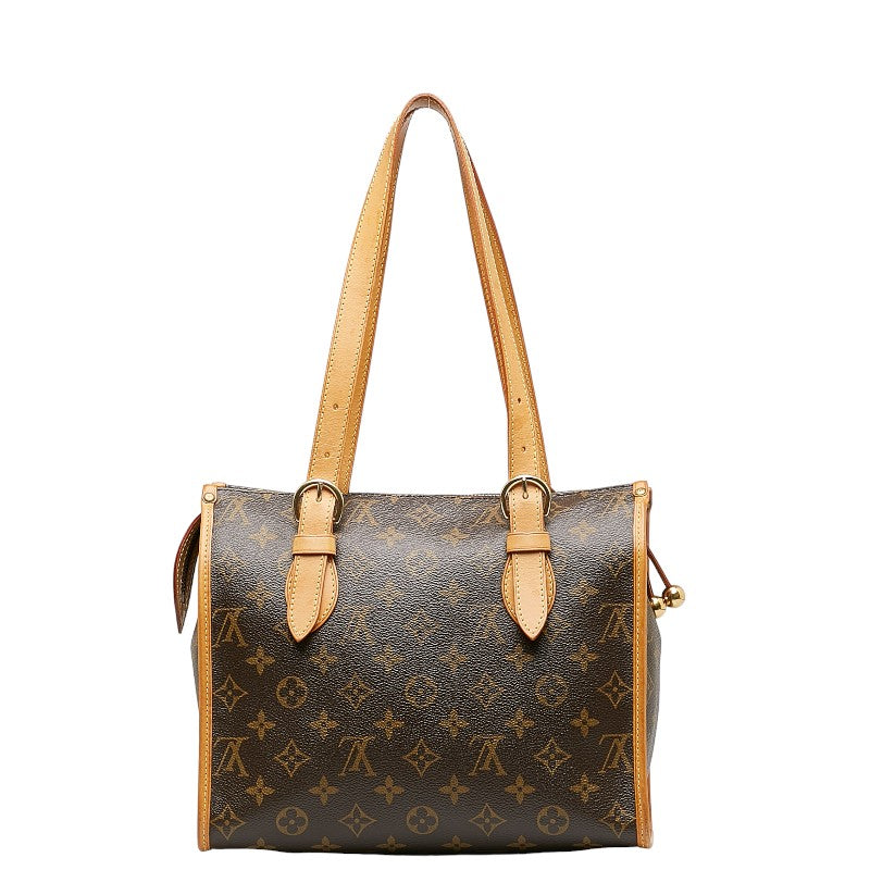 Louis Vuitton Monogram Popcorn Shoulder Bag Brown PVC Leather Louis Vuitton