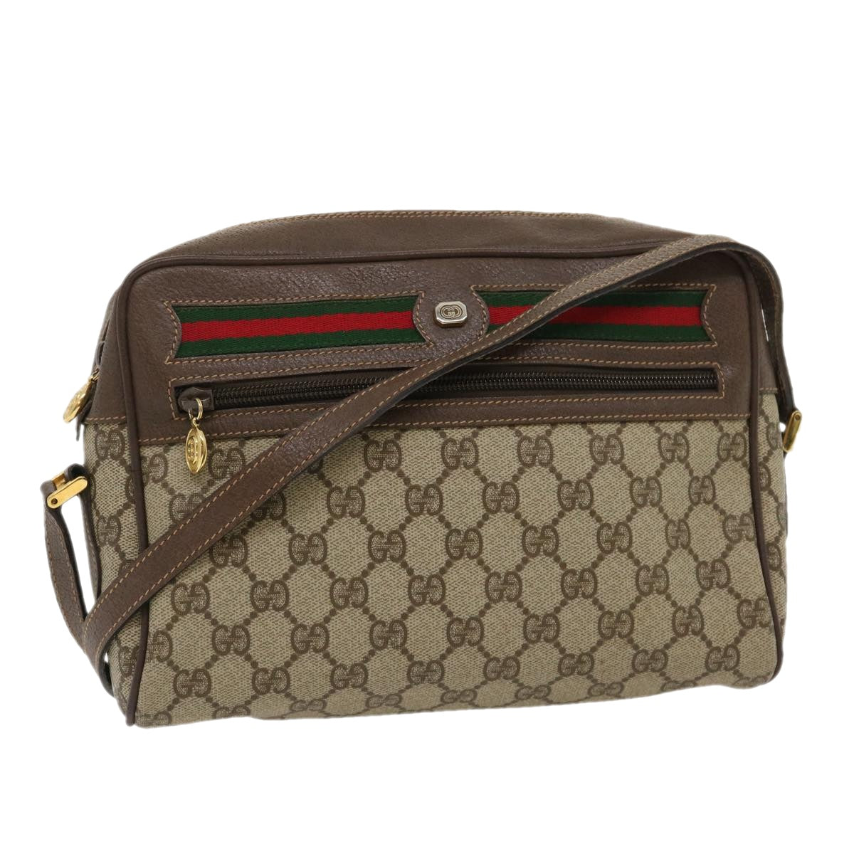Gucci Canvas Shoulder Bag Style 56
