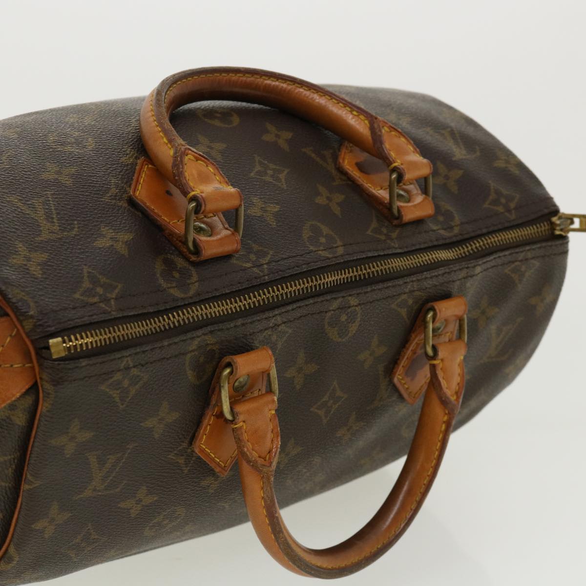 Louis Vuitton Brown Canvas handbag bag